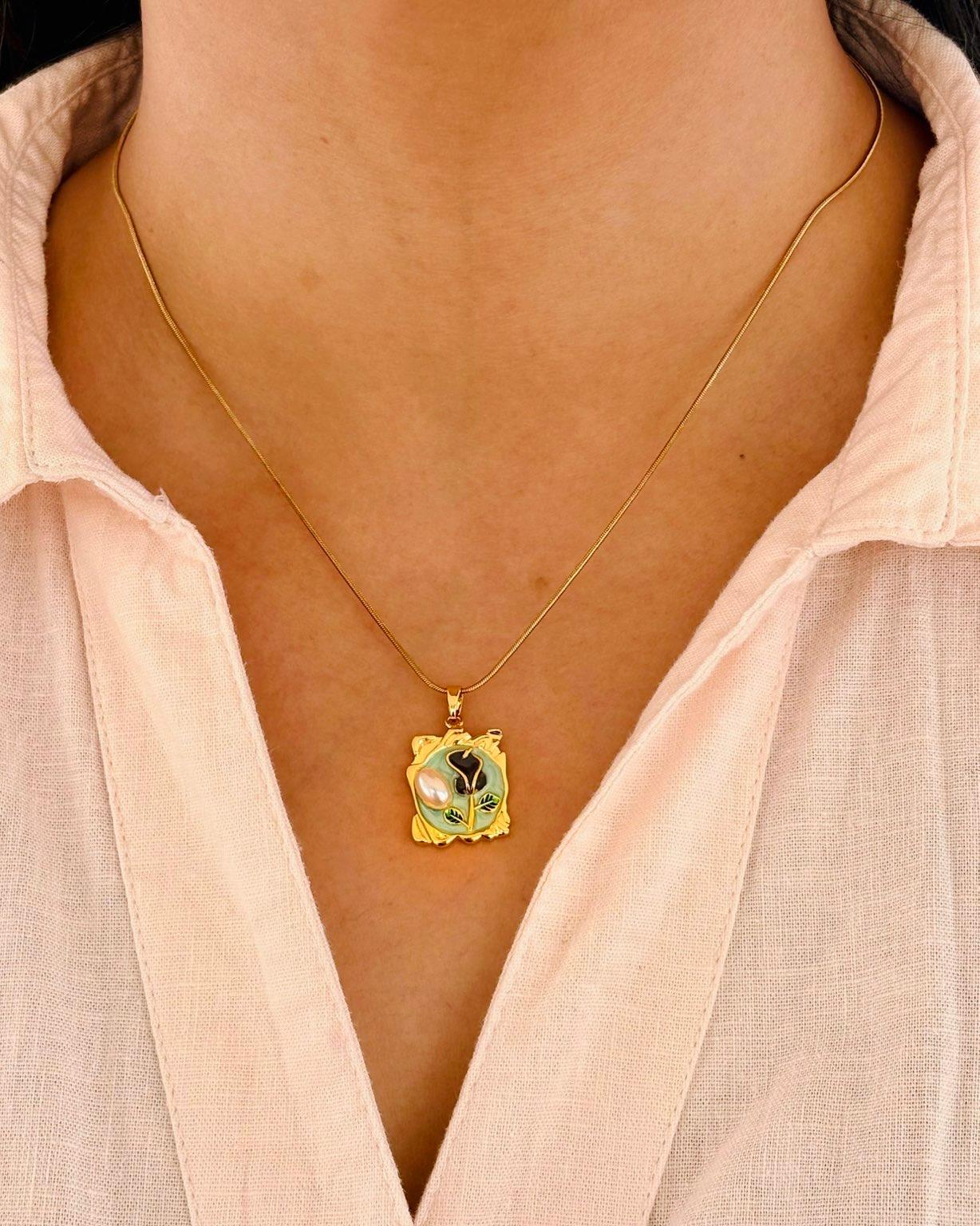 LAX_Enchanted Garden Necklace for Women - Image 1
