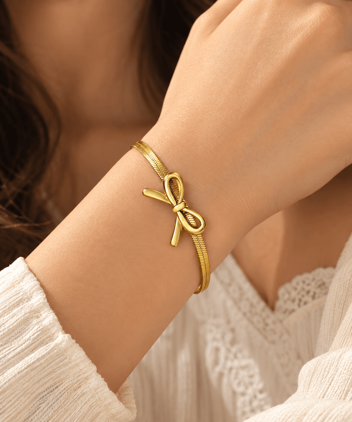 LAX_Bow Muse Bracelet for Women - Image 1