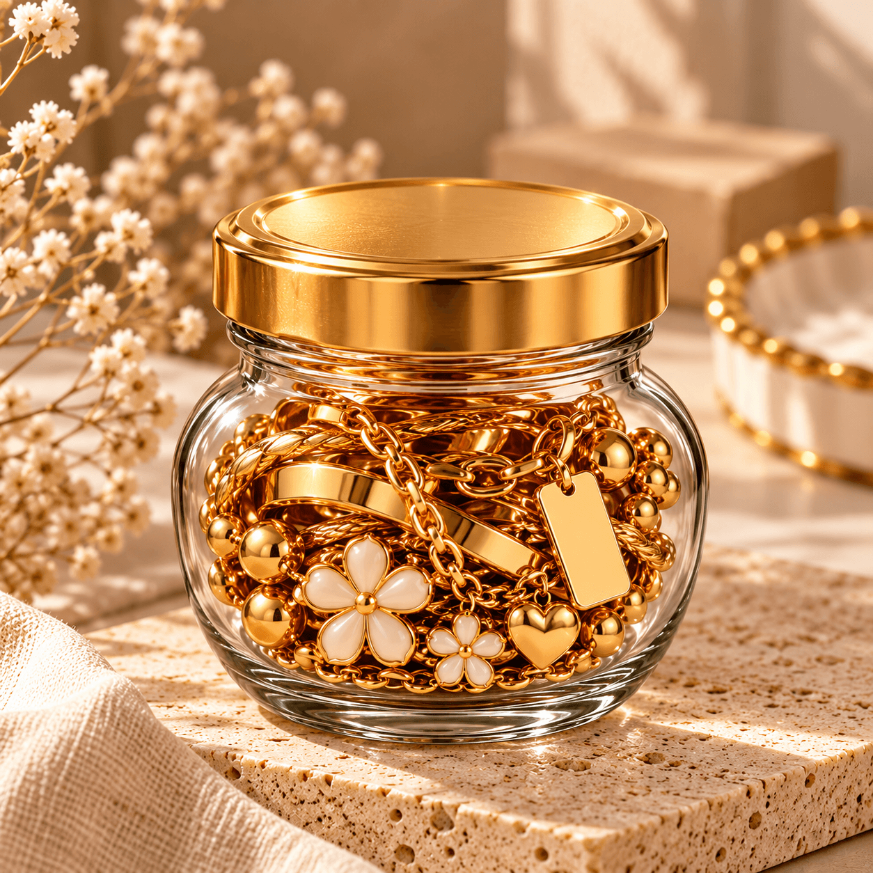 LAX Mini Treasure Mystery Jewellery Jar - Image 1