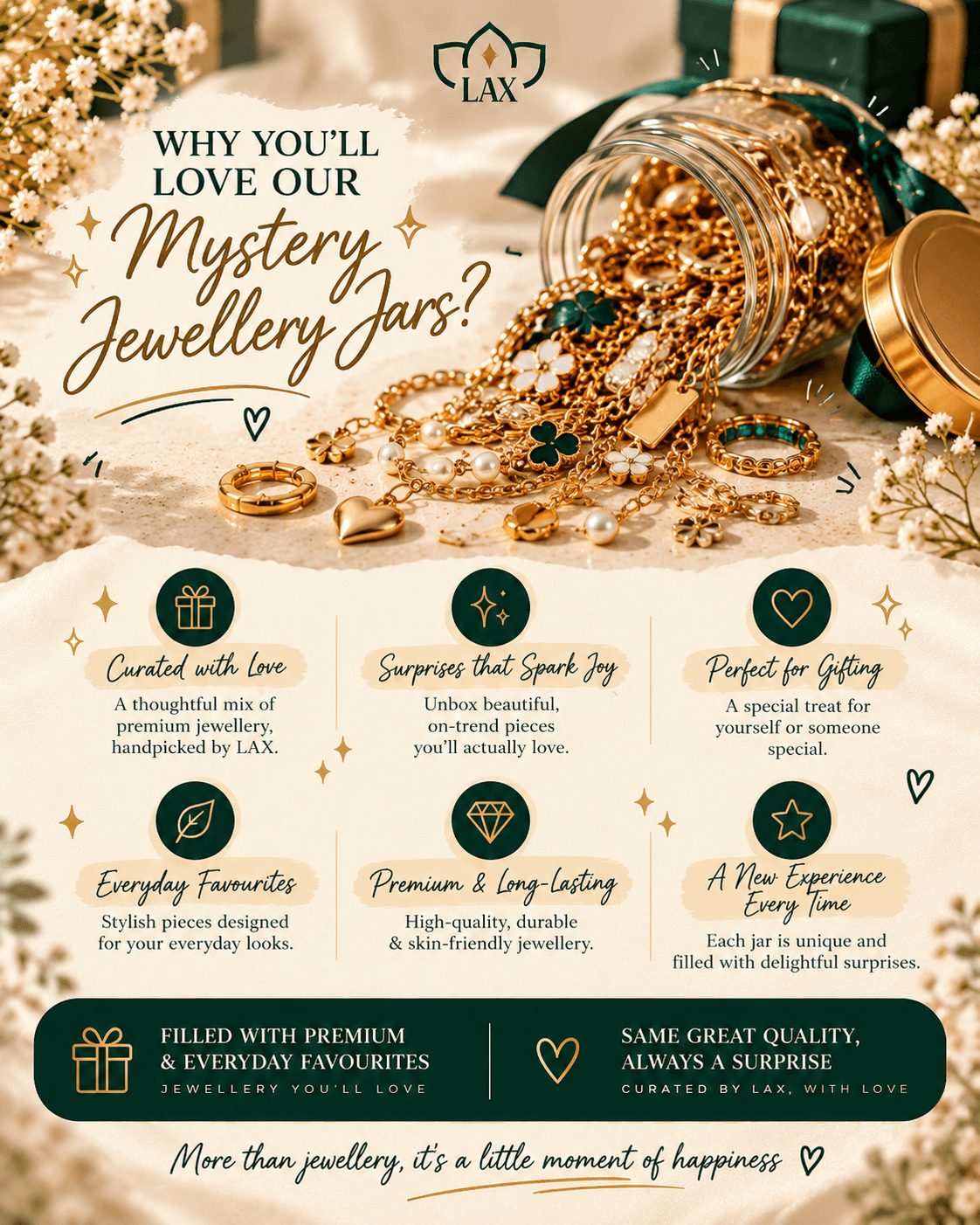 LAX Mini Treasure Mystery Jewellery Jar - Thumbnail 2